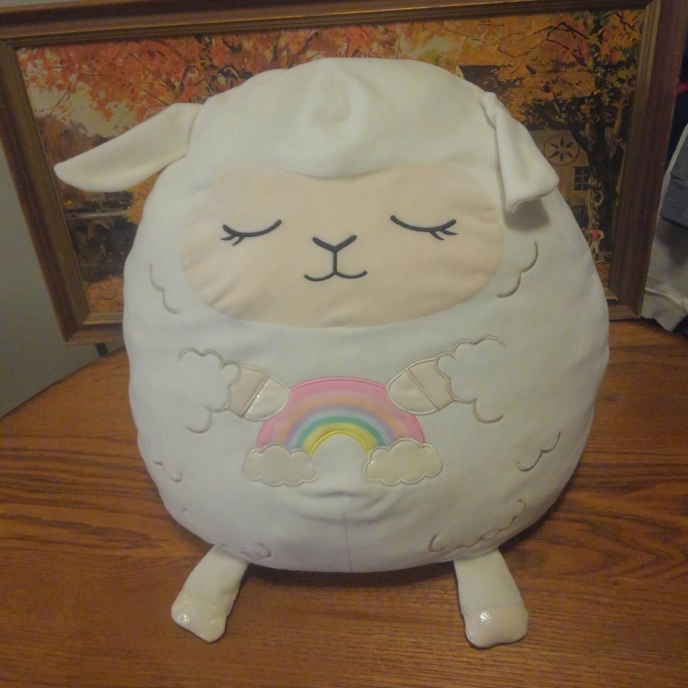 💎 Rare 🔥 Blossom 🌸 Lamb 🐑 🌈 Squishmallows 16" HTF Justice Exclusive Retired